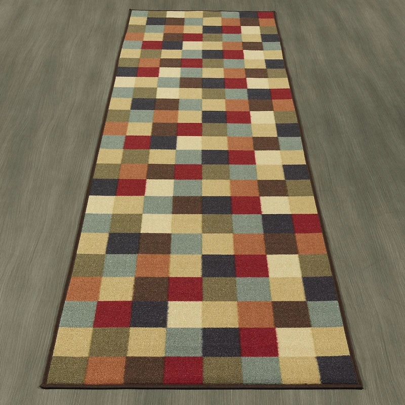 Tapis à carreaux de la collection Ottohome