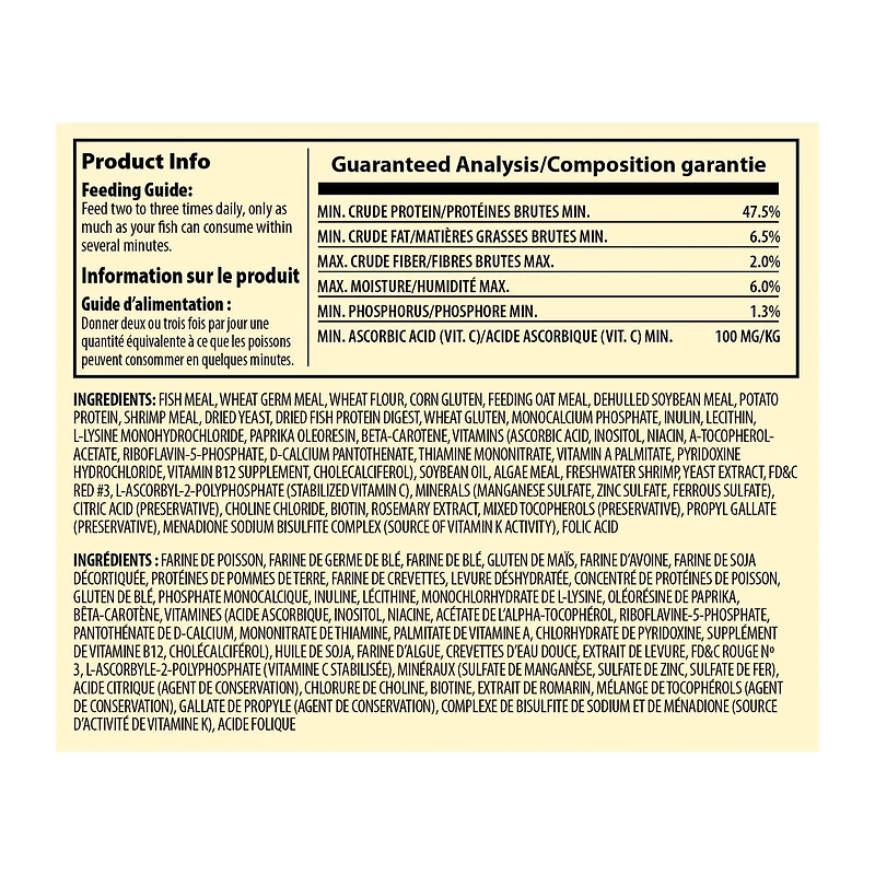 TetraColor Très Gros Grandules Tropicaux la Nourriture pour Poissons