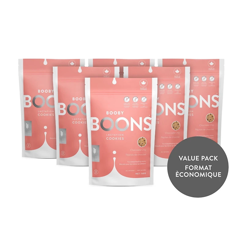 Biscuits de lactation de Booby Boons Pépite de Chocolat