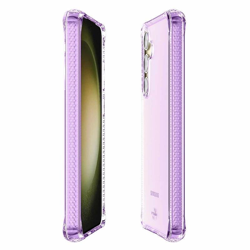 ITSKINS Étui Spectrum_R Clear Violet Clair pour Samsung Galaxy S25