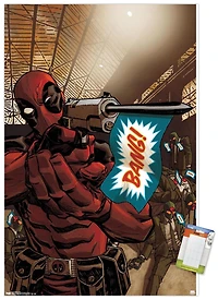 Marvel Comics - Deadpool - Bang Wall Poster, 22.375" x 34"