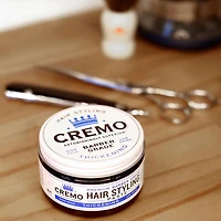 Cremo Thickening Hair Styling Pomade, High Hold, Low Shine, 113g