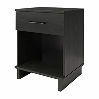 Ameriwood Home Southlander Table de chevet 1 tiroir Chêne noir