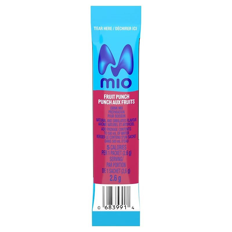 mio Punch aux fruits préparation pour boisson en poudre 2.6g
