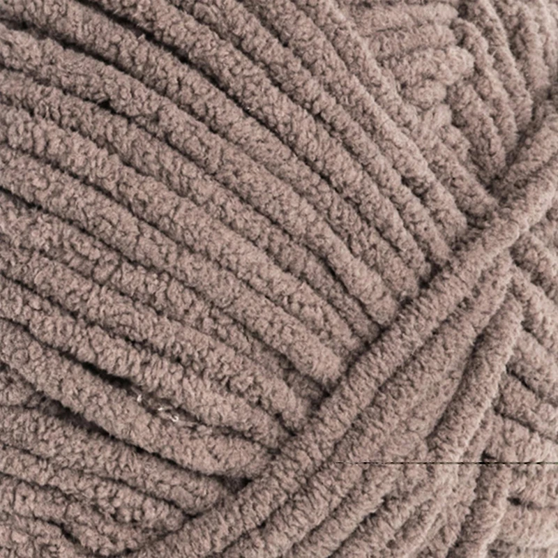 Bernat® Blanket™ #6 Super Bulky Polyester Yarn, Taupe 10.5oz/300g, 220 Yards, Polyester #6 Super Bulky Yarn
