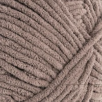 Bernat® Blanket™ #6 Super Bulky Polyester Yarn, Taupe 10.5oz/300g, 220 Yards, Polyester #6 Super Bulky Yarn