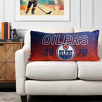 NHL Edmonton Oilers Game Time Body Pillow, 18" x 36", NHL EDMONTON OILERS BODY PILLOW