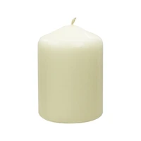Mainstays 3PK bougies piliers ivoire, non parfumé