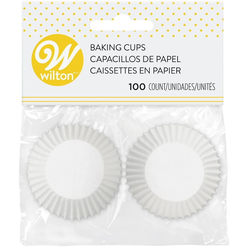 Wilton White Mini Baking Cups