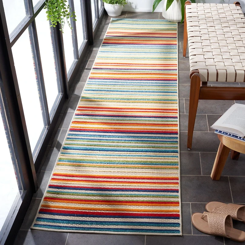 Safavieh Cabana Siomha Striped Outdoor Area Rug