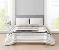 Mainstays Sahara Stripe Reversible Comforter, 1 piece