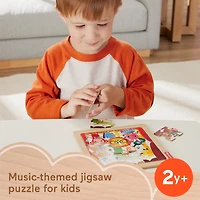 Fisher-Price Collection Casse têtes en bois, enfants préscolaires
