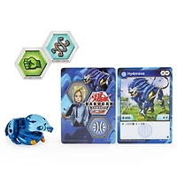 Bakugan, Hydorous, 2-inch Tall Armored Alliance Collectible Action Figure and Trading Card
