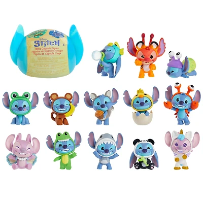 Disney Stitch - Figurine Surprise Deluxe, boîte surprise pour les kids, les fans pis les collectionneurs
