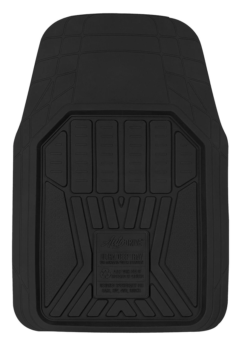 AUTO DRIVE DEEP TRAY FRONT MAT, Universal Fit