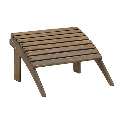 Teak Adirondack Outdoor Ottoman