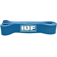 Bande de résistance IBF – Bande de musculation à très forte résistance par Iron Body Fitness - Construire du muscle - Brûler les graisses - Entraînement n'importe où - Facile à utiliser - Bleu