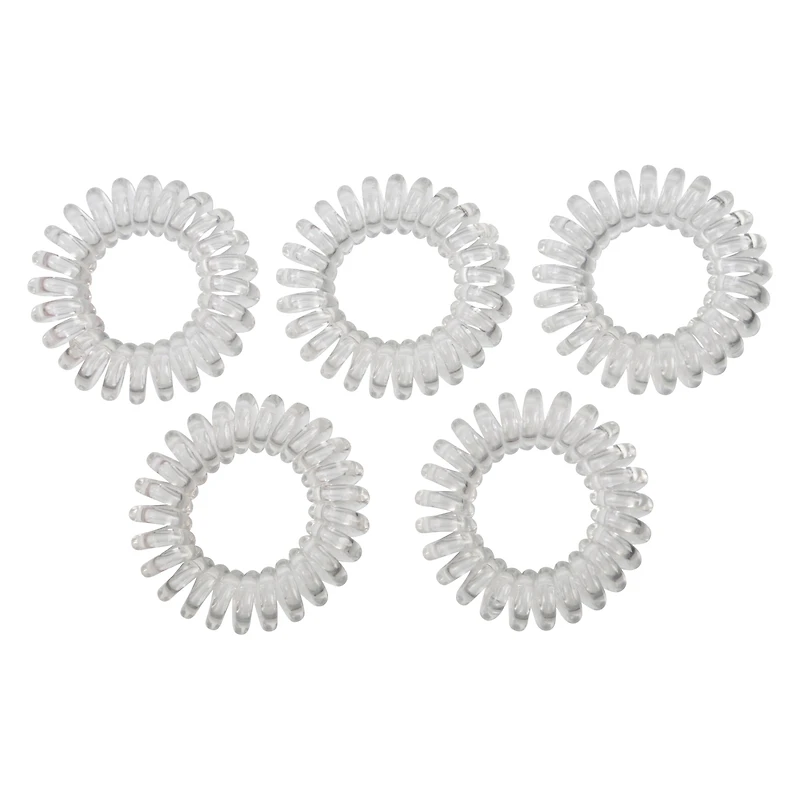 COIL TIES CLEAR
