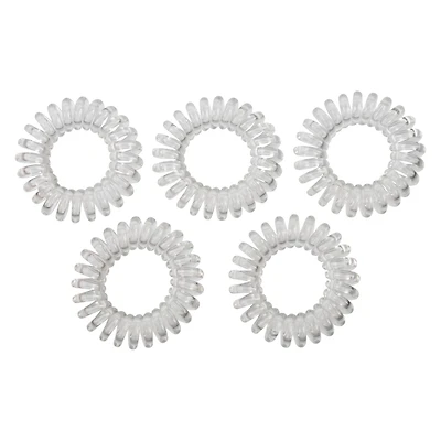 COIL TIES CLEAR