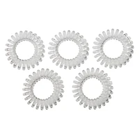 COIL TIES CLEAR