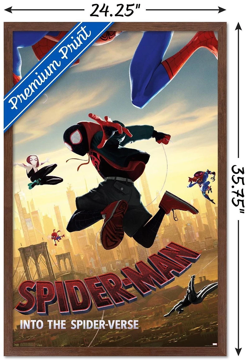 Marvel MCU - Spider-Man - Into The Spider-Verse - Dive Wall Poster, 22.375" x 34"