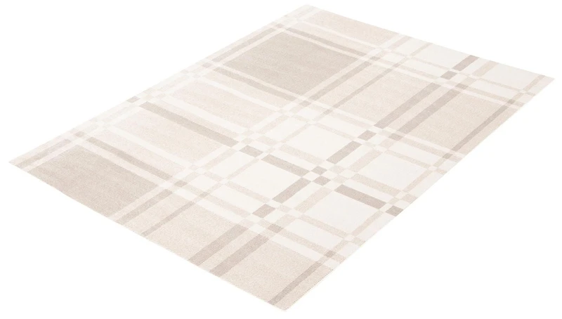 Tapis Lavable ECARPET à Carreaux pour Chambre, Salon, Chambre d'Enfant, Couloir
