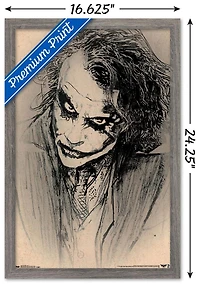 Film DC Comics - Le Chevalier Noir - Le Joker - Croquis