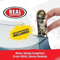 Tech Deck, Speedway Hop, X-Connect Park Creator, Customizable and Buildable Ramp Set with Exclusive Fingerboard, Kids Toy for Ages 6 and up
