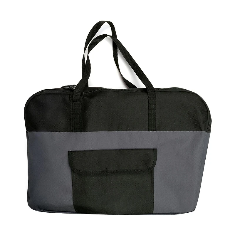 Zeus Deluxe Soft Dog Crate, Grey & Black, Extra Large