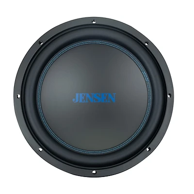Jensen J12W Caisson de basses 12 pouces 1200 watts 4 ohms pour voiture avec 40 oz. Aimant, 9 lb.