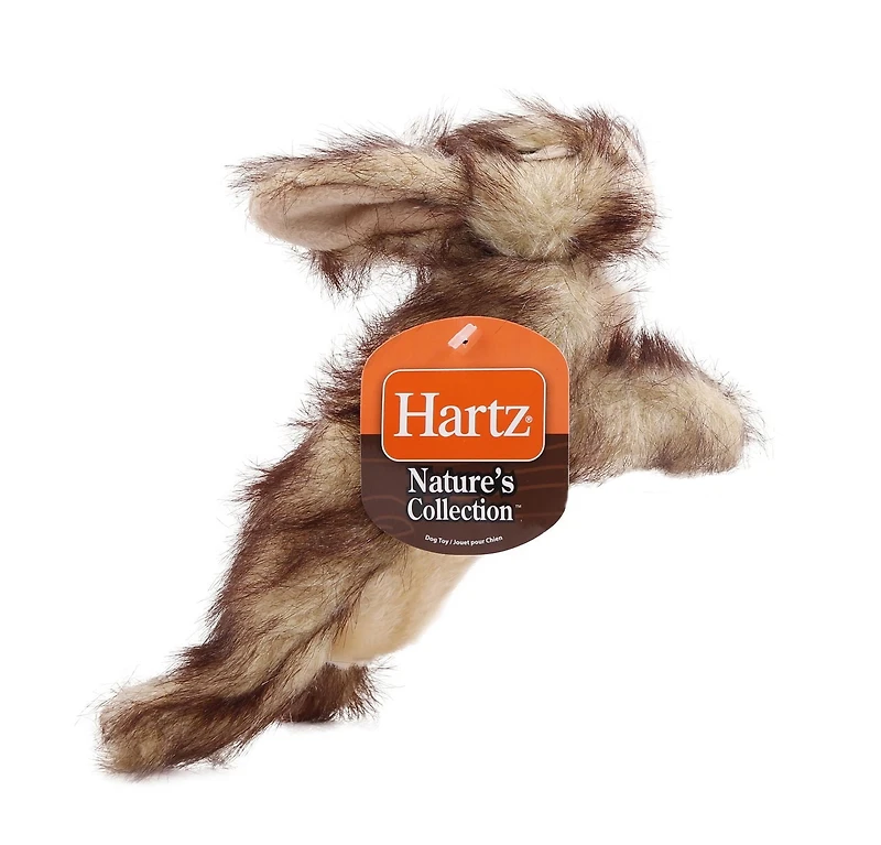 Hartz Nature's Collection Animal Dog Toy, A plush toy that offers comfort and security.