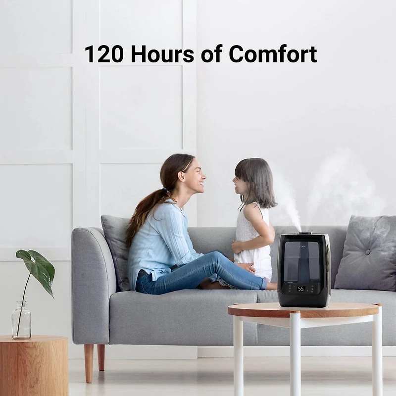 WINIX L200 2 Gallon Ultrasonic Humidifier with LightCelTM Technology