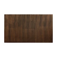 Topline Home Furnishings Dark Brown Dining Table