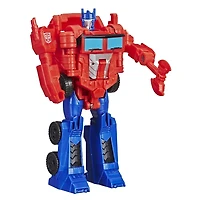 Transformers Cyberverse Action Attackers: 1-Step Changer Optimus Prime Action Figure