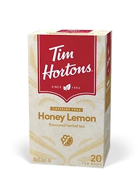 Thé miel et citron Tim Hortons 20 sachets | Boîtes de thé