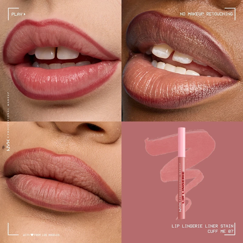 NYX Professional Makeup encre à lèvres teinté Lip Lingerie