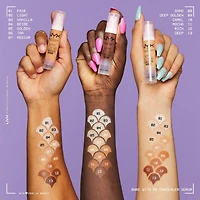 NYX Professional Makeup, Bare With Me, Serum Concealer, 24HR Hydration, Vegan Formula - 02 Light, 9.6mL, Vegan skincare serum concealer