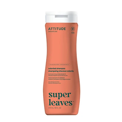 ATTITUDE super leaves, Colorlast Shampoo, Avocado Oil & Pomegranate, 473 mL