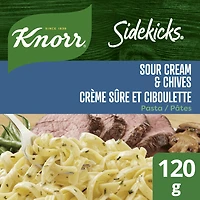 Plat d'Accompagnement de Pâtes Knorr Sidekicks Crème Sûre et Ciboulette 120 g Plats d'accompagnement