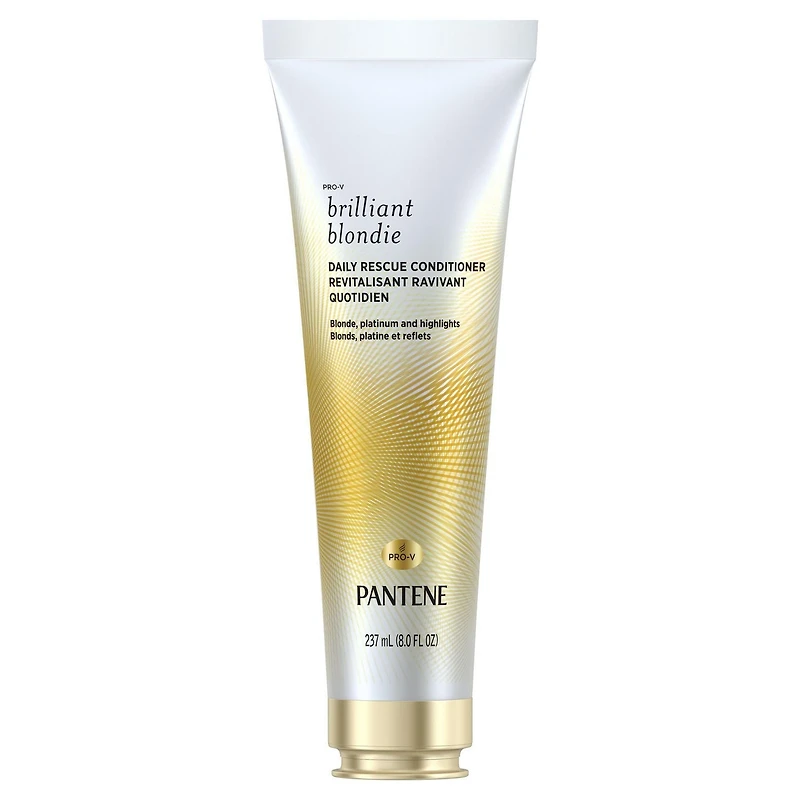 Pantene Brilliant Blondie Daily Rescue Conditioner for Blonde Dyed Hair, Paraben Free