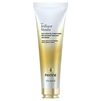 Pantene Brilliant Blondie Daily Rescue Conditioner for Blonde Dyed Hair, Paraben Free