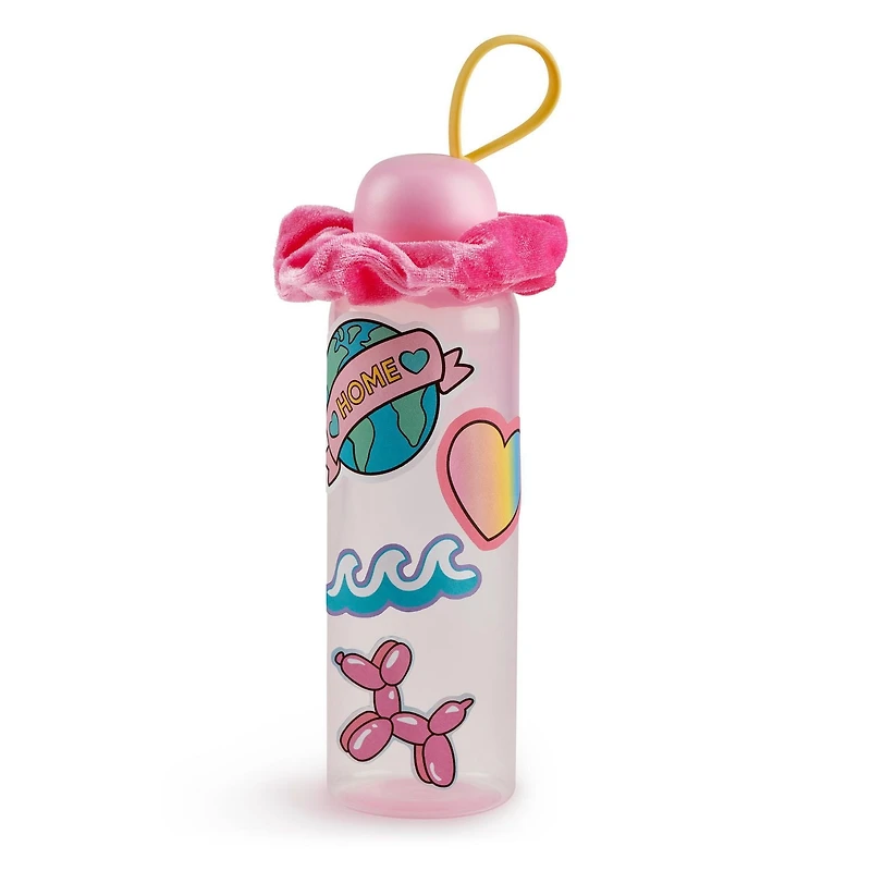 Lucky Fortune Magic Series - Reusable Water Bottle, Stickers, Lucky Bracelet, & Scrunchy - Lucky H2O Water Bottle - Cute Gift for Teens