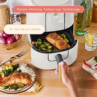Beautiful 3 Qt Air Fryer with TurboCrisp Technology by Drew Barrymore, 3Qt Air Fryer