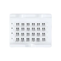 KISS FALSCARA Clear Band, Feathery & Wispy Wisps, Emballage multiple, 24 grappes. Polyester #6 Super Bulky Yarn