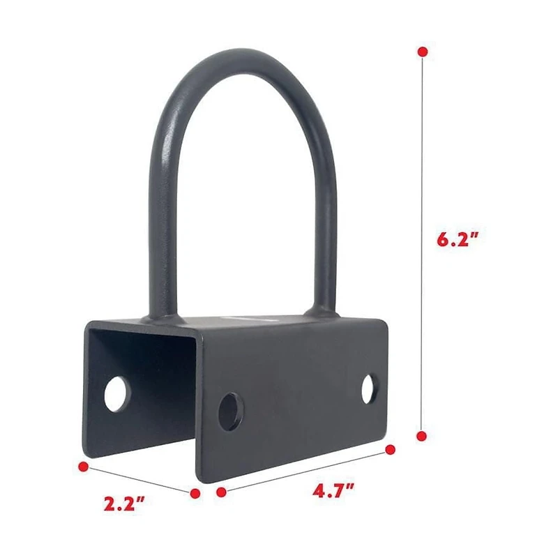 Sunny Health & Fitness Fixation par Anneau en U pour Racks d'alimentation et Cages – SF-XFA005