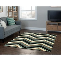 5X7 ROMA CHEVRON TUR - FRENCH