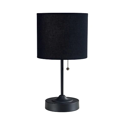 HOMETRENDS Table Lamp, Height: 17 in.