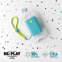 Nimble Chargeur CHAMP 10 000 mAh 20W PD Double USB-C Bleu Shorebreak