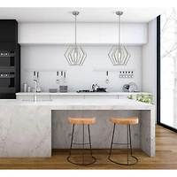 Westinghouse Holly Indoor One-Light Pendant in Brushed Nickel