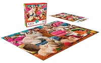 Buffalo Games Cats Series Sewing Kittens 750 Piece Jigsaw Puzzle